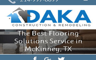 Daka Construction & Remodeling Announces Its New Website!