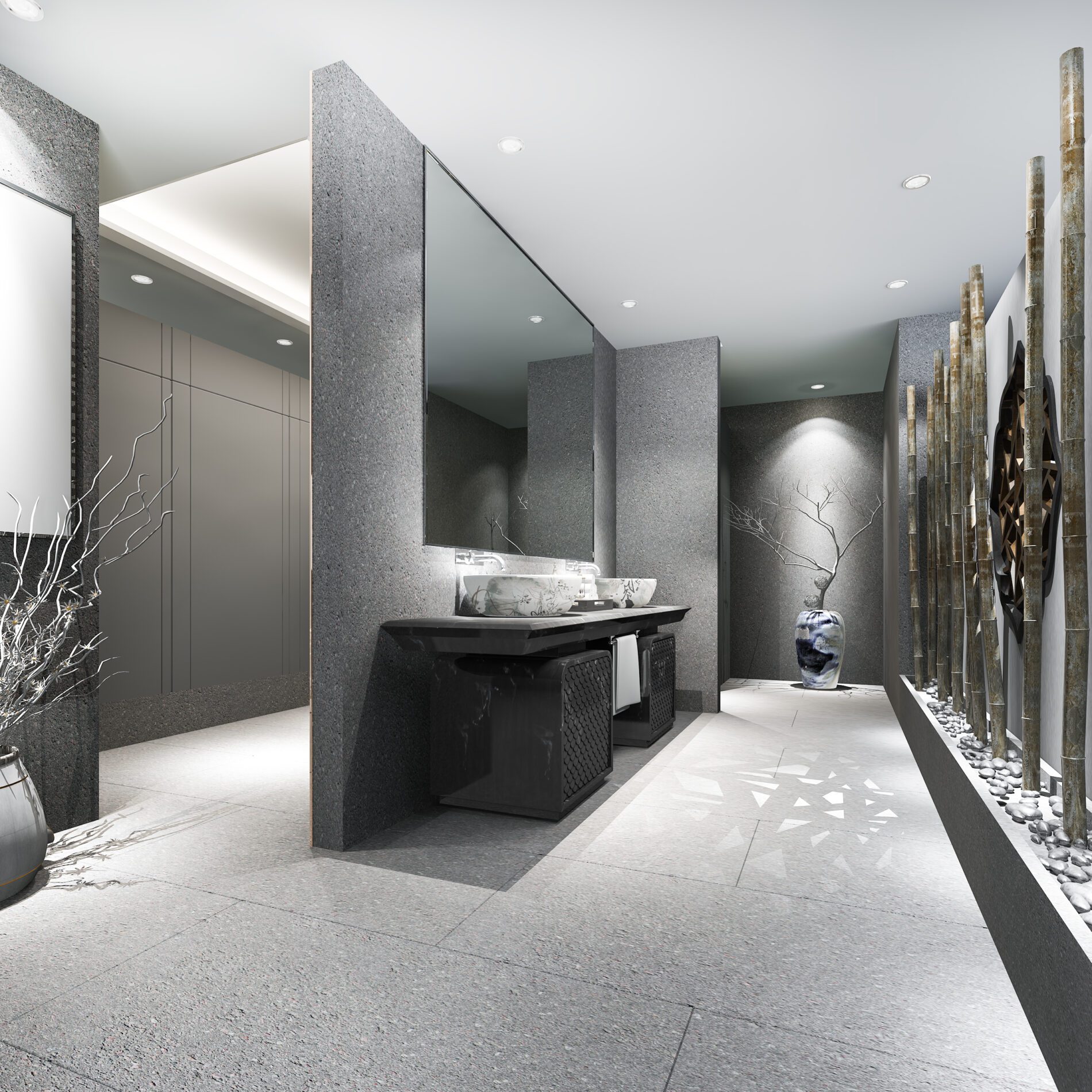 Top 7 Simple Commercial Bathroom Design- Daka Construction 